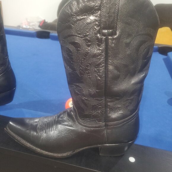 Schyenne Black Leather Western Boots – Pointed Toe – Women’s - Picture 9 of 9